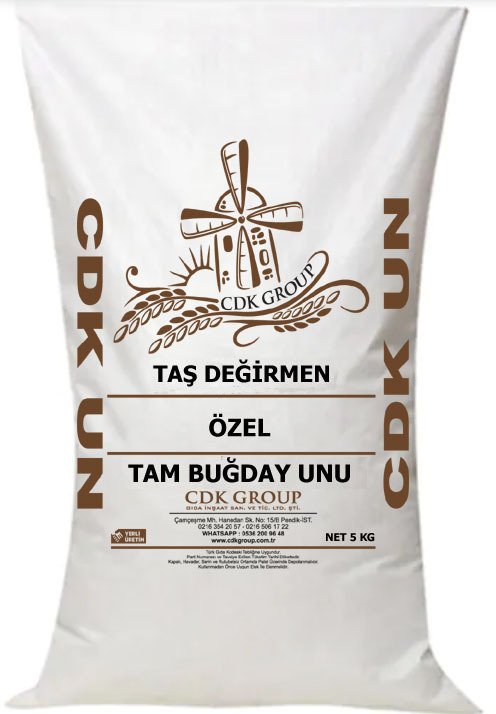 Ekşi Mayalık Tam Buğday Unu 5 Kg