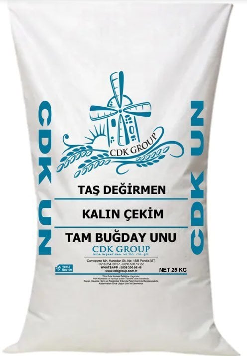 Tam Buğday Unu ( Kalın Çekim ) 25 Kg