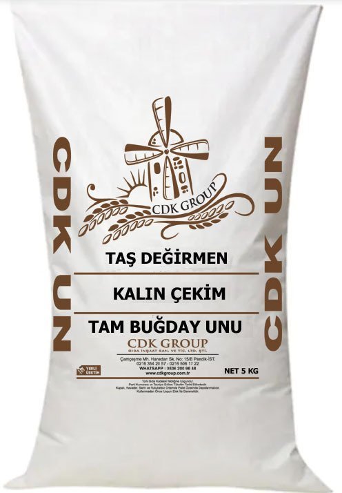 Tam Buğday Unu ( Kalın Çekim ) 5 Kg