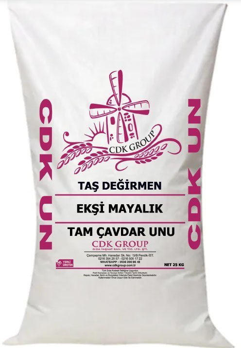 Ekşi Mayalık Tam Çavdar Unu 25 Kg
