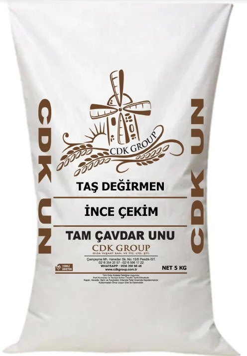 Tam Çavdar Unu ( İnce Çekim) 5 Kg