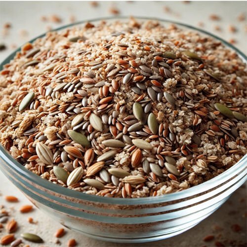 Toping Karışımı ( Buğday Ezmesi,Çavdar Ezmesi,Çekirdek İçi,Keten ,Susam )