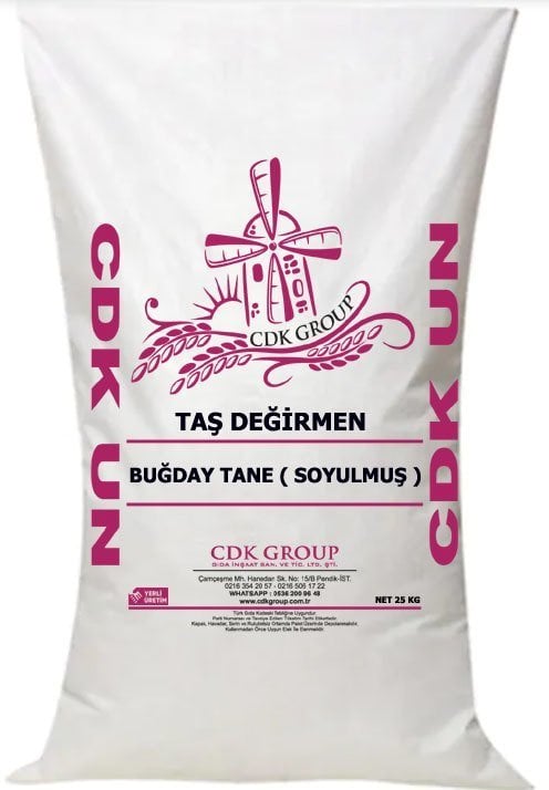 Soyulmuş Buğday Tanesi 25 Kg