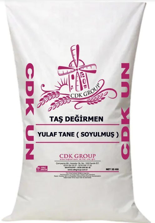 Soyulmuş Yulaf Tanesi 25 Kg