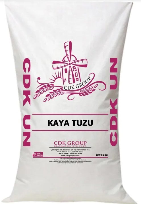 Öğütülmüş Kaya Tuzu 25 Kg