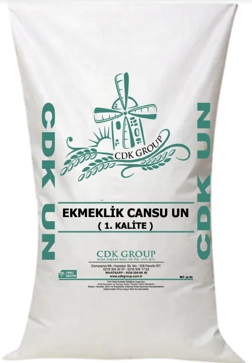 Ekmeklik Cansu Un 1. Kalite 10 Kg