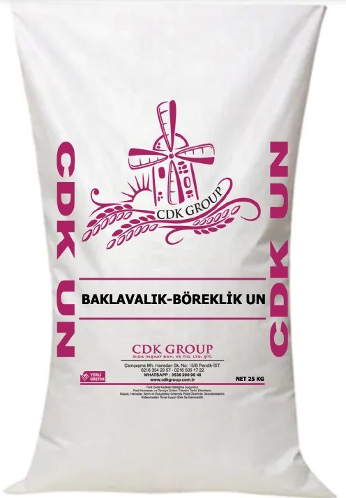 Baklavalık-Böreklik Un 25 Kg