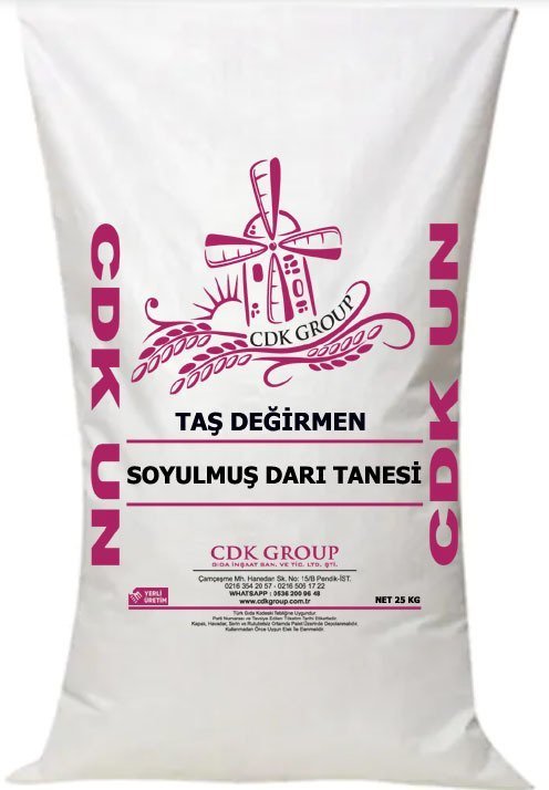 Soyulmuş Darı Tanesi (Sorgun Tanesi) 25 Kg