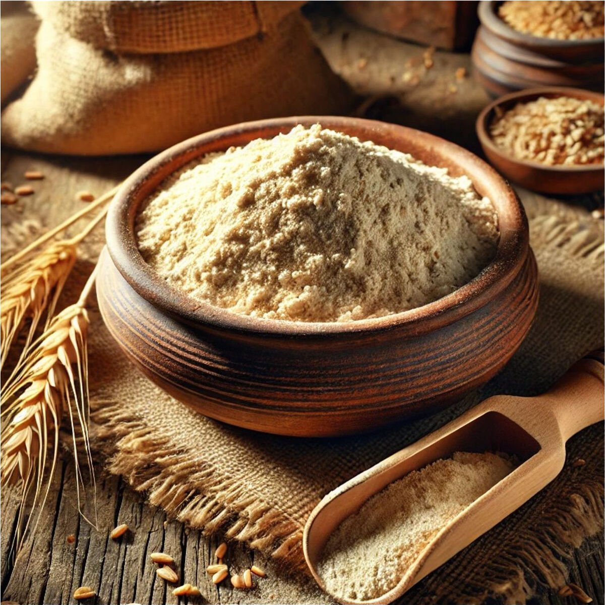 Tam Kavılca Ekşi Maya Besleme Unu 1 Kg